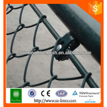 PVC Revestido Cadeia Link Fence / Elétrica Galvanizado Cadeia Link Fence / Cheap Chain Link Fence Panels